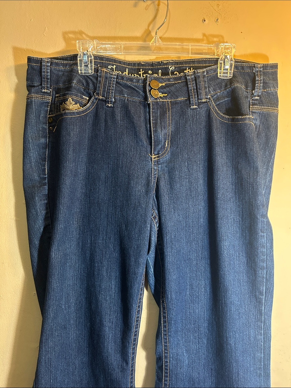 Industrial Cotton Flare Jeans Women’s Size 18W